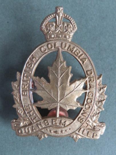 Canada Army The British Columbia Dragoons Regiment 1937-1939 Cap Badge