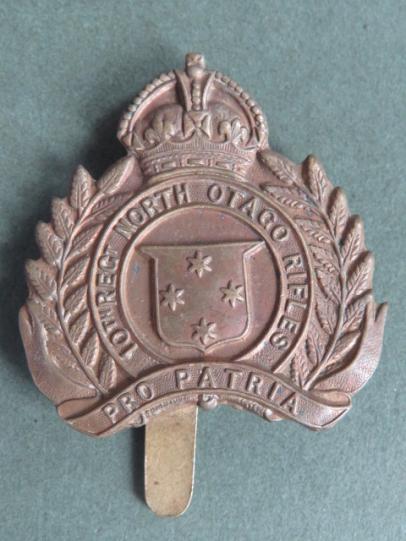 New Zealand WW1 The 10th (North Otago Rifles) Regiment Cap Badge