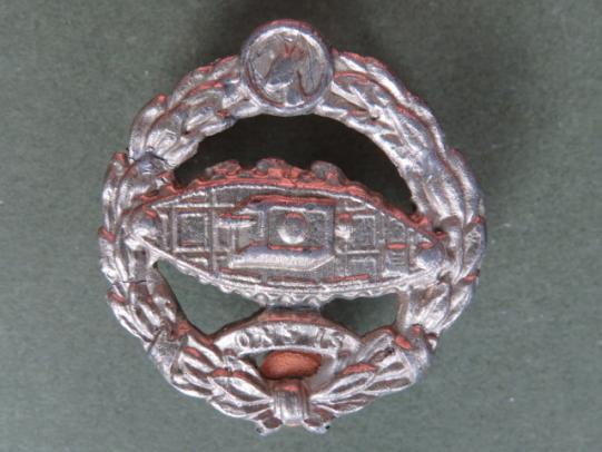 South Africa Army Tank Corps Cap Badge 1941-1943
