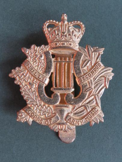 British Army The Corps of Army Music Cap Badge