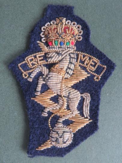 British Army The Royal Electrical & Mechanical Engineers Officer's Beret Badge