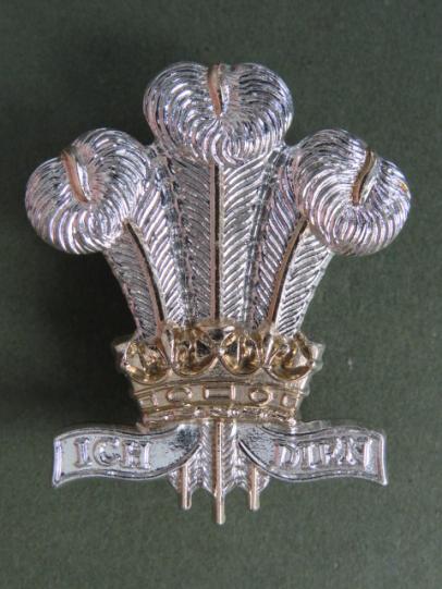 British Army The Royal Regiment of Wales Cap Badge