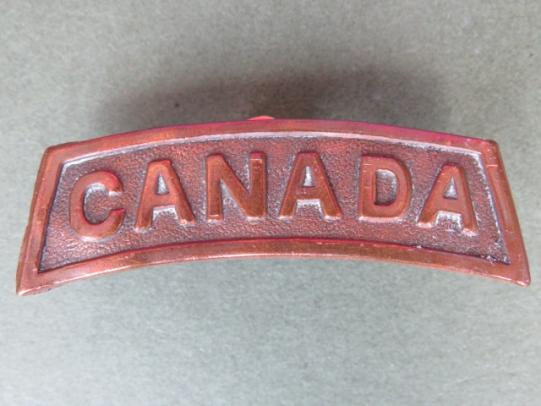 Canada WW1 Overseas Shoulder Title