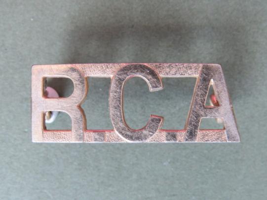 Canada Royal Canadian Artillery Shoulder Title