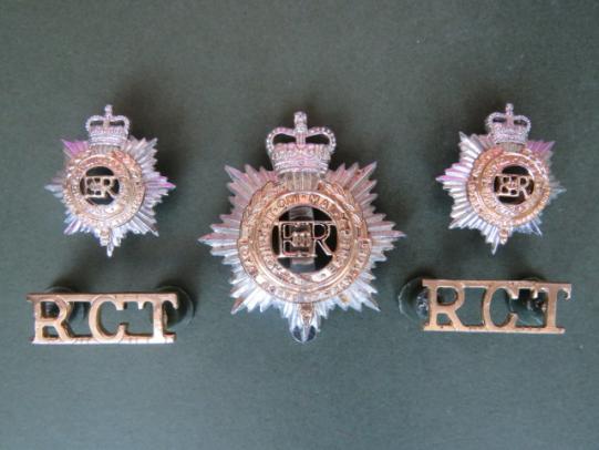 British Army Royal Corps of Transport Cap Badge, Collar Badges & Shoulder Titles