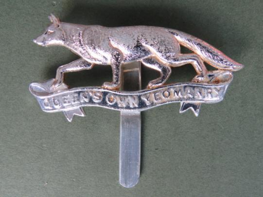 British Army The Queen's Own Yeomanry Cap Badge