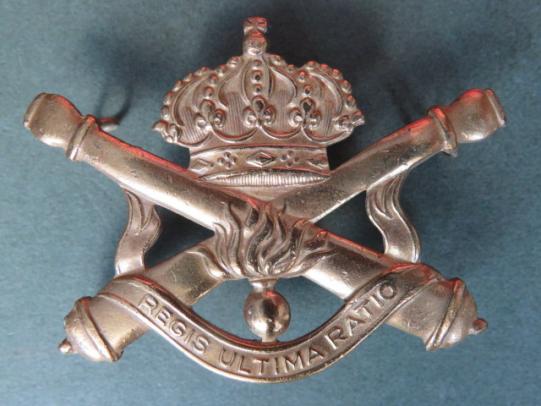 Belgium Army Artillery Cap Badge