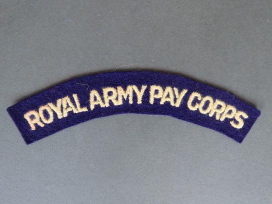 British Army Royal Army Service Corps Shoulder Title