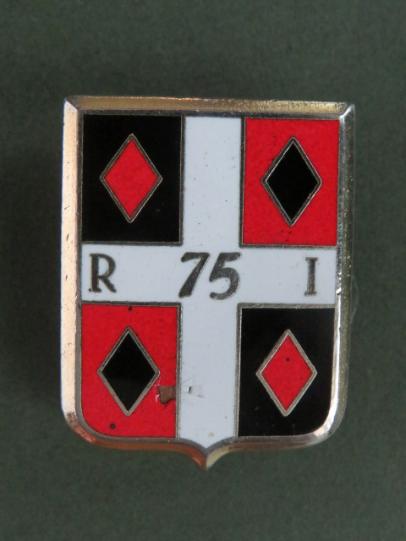 France Army 75° Régiment d’Infanterie Pocket Crest