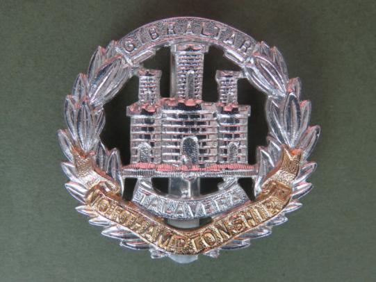 British Army The Northamptonshire Regiment Cap Badge