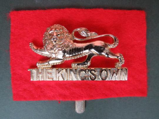 British Army The King's Own Royal Regiment (Lancaster) Cap Badge