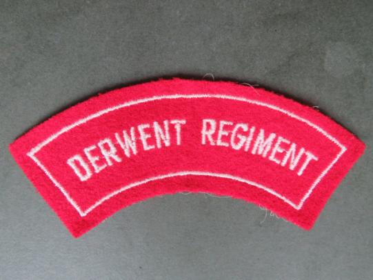Australia Army 1948-1962 Derwent Regiment Shoulder Title