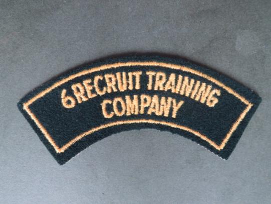 Australia Army 1948-1962 6 Recruit Training Company Shoulder Title