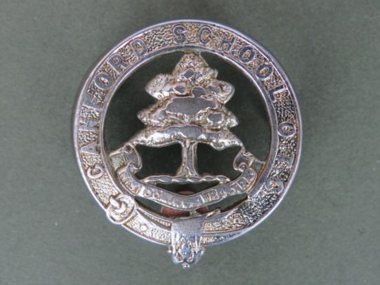 British Army Canford School C.C.F. Cap Badge