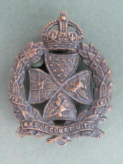 British Army The Inns of Court Officer's Training Corps Cap Badge