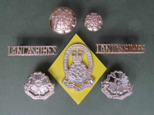 British Army The Queen's Lancashire Regiment Badge Set