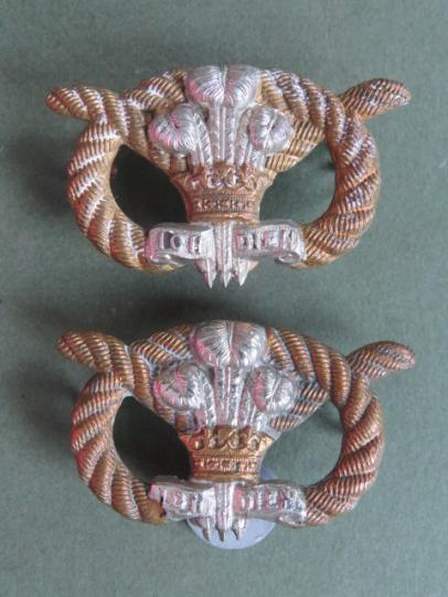 British Army The North Staffordshire Regiment Collar Badges