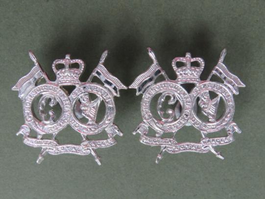 British Army The 16th/5th Queen's Royal Lancers & Queen's Royal Lancers Collar Badges