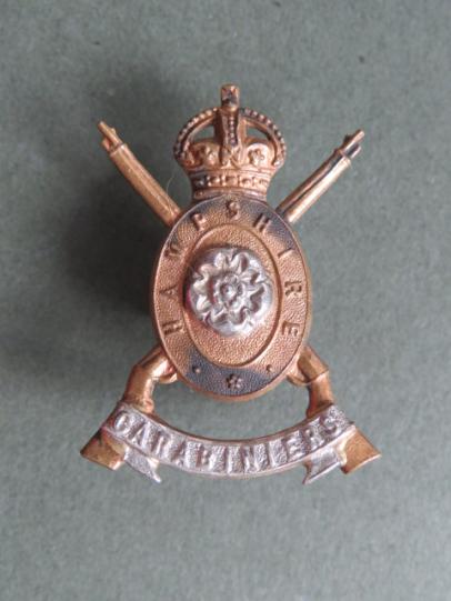 British Army Pre 1953 Hampshire Carabiniers Yeomanry Collar Badge