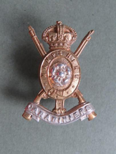 British Army Pre 1953 Hampshire Carabiniers Yeomanry Collar Badge