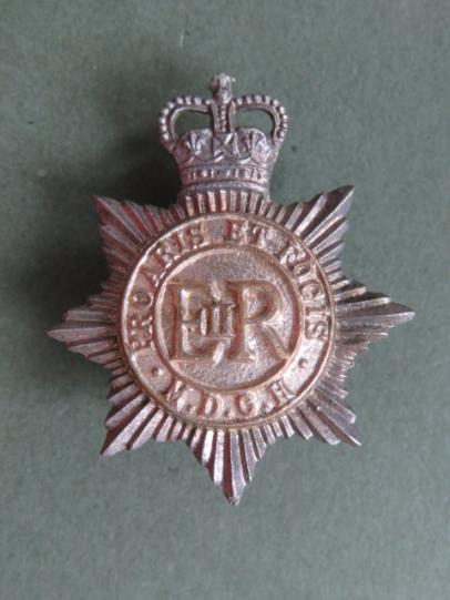 British Army Post 1953 1st County of London Yeomanry (Middlesex, Duke of Cambridge's Hussars) Collar Badge