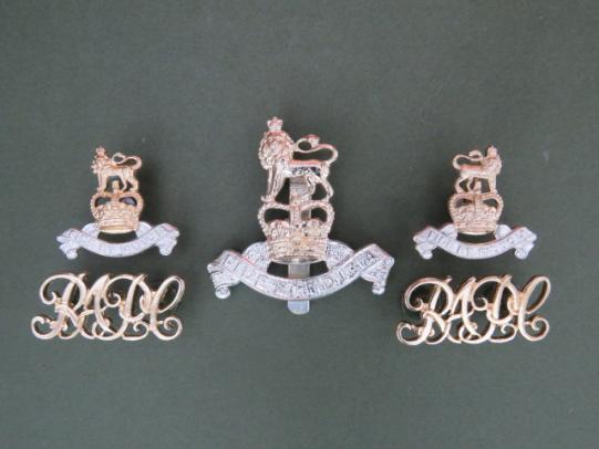 British Army Royal Army Pay Corps Cap & Collar Badges & Shoulder Titles
