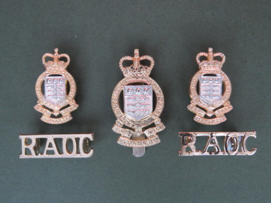 British Army Royal Army Ordnance Corps Beret & Collar Badges & Shoulder Titles
