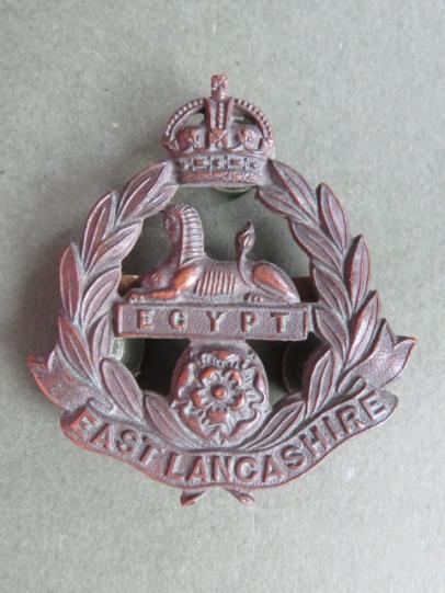 British Army Pre 1953 East Lancashire Regiment Officer's Cap Badge
