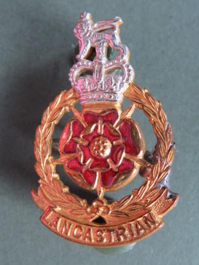 British Army The Lancastrian Brigade Officer's Cap Badge