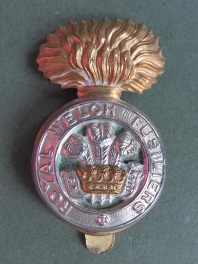 British Army The Royal Welch Fusiliers Cap Badge