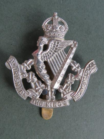 British Army The 8th Irish Battalion The King's Regiment Cap Badge