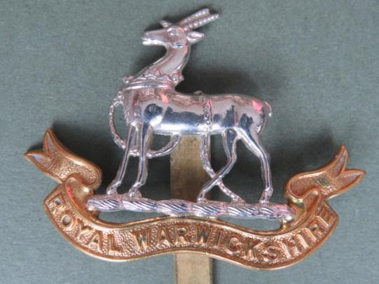 British Army The Royal Warwickshire Regiment Cap Badge