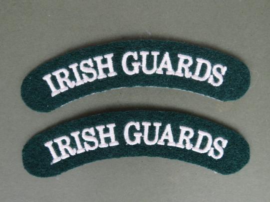 British Army Irish Guards Shoulder Titles