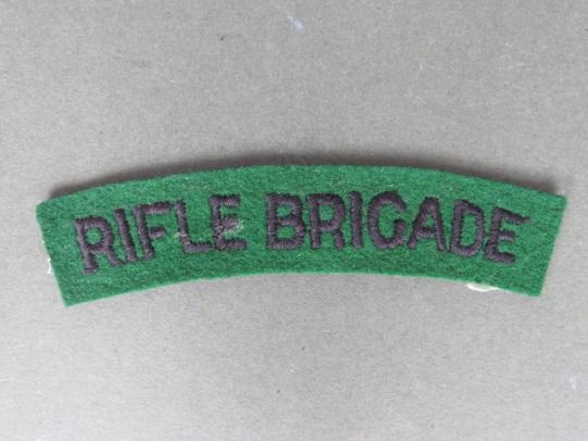 British Army WW2 Rifle Brigade Shoulder Title