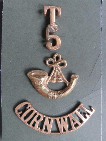 British Army 5th Territorial Battalion, The Duke of Cornwall's Light Infantry Shoulder Title