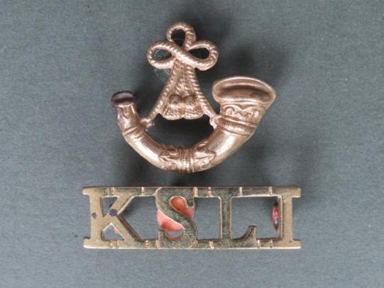 British Army The King's Shropshire Light Infantry Shoulder Title