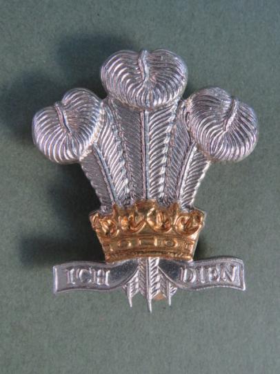 British Army The Royal Regiment of Wales Cap Badge