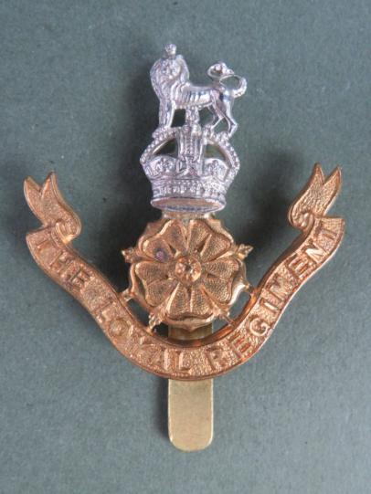 British Army The Loyal Regiment (North Lancashire) Post 1935 Cap Badge