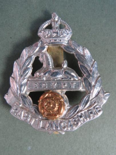 British Army Pre 1953 The East Lancashire Regiment Cap Badge