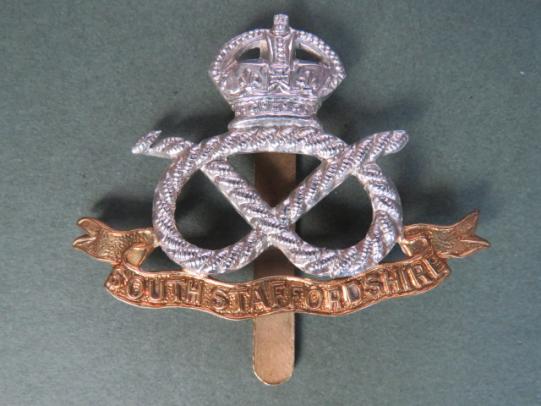 British Army The South Staffordshire Regiment Cap Badge