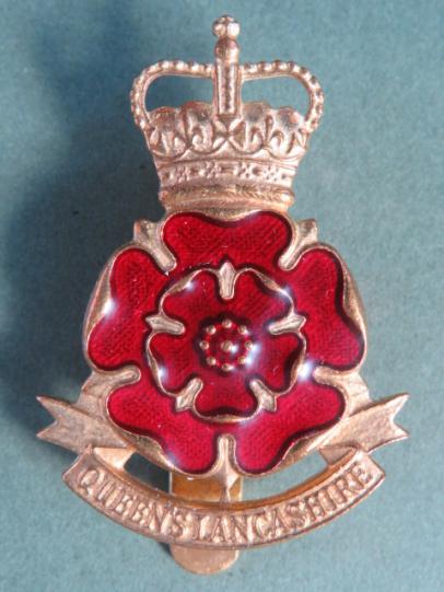 British Army The Queen's Lancashire Regiment Cap Badge