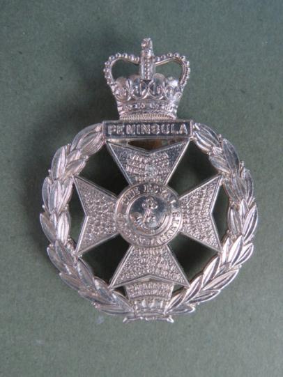 British Army Royal Green Jackets Cap Badge