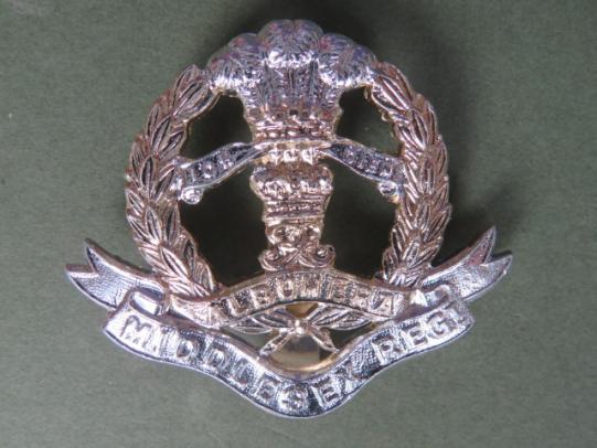 British Army The Middlesex Regiment Cap Badge