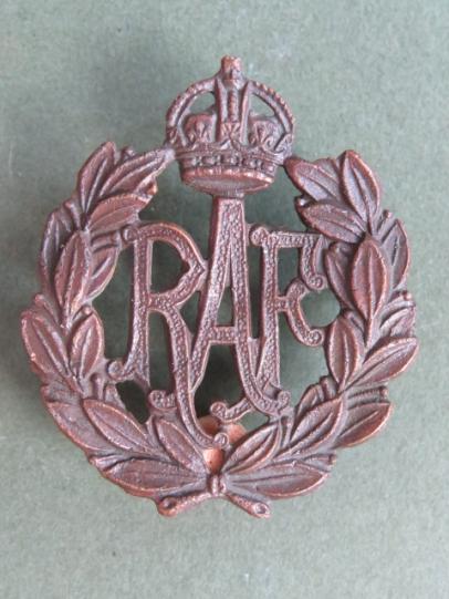 Royal Air Force King's Crown Cap Badge