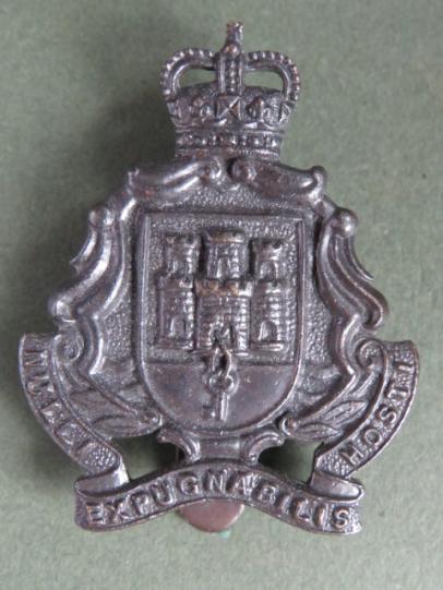 British Army The Gibraltar Regiment Cap Badge