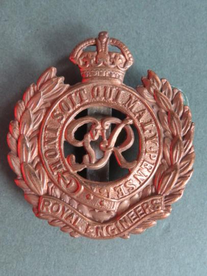 British Army Royal Engineers KGVI Cap Badge