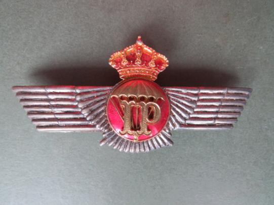 Spain Post 1977 Parachute Instructor-Rigger Wings