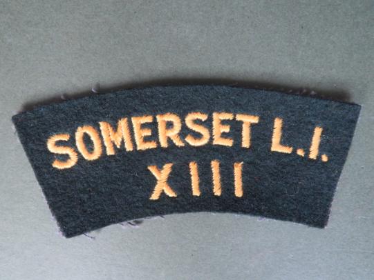 British Army Post WW2 Somerset Light Infantry Shoulder Title