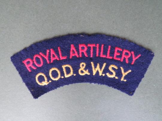 British Army The Queen's Own Dorset and West Somerset Yeomanry 