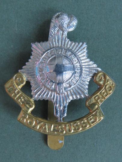 British Army The Royal Sussex Regiment Cap Badge